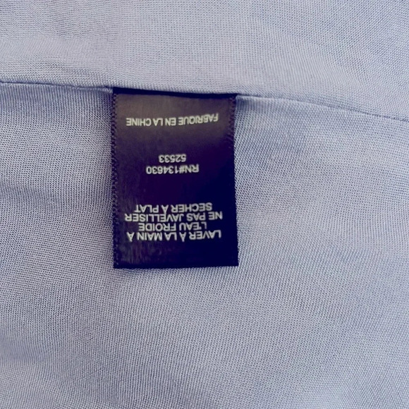 Anthropologie Sunday In Brooklyn ‘Naya’ Fit & Flare Blue Polka Dot Dress Size XL - Picture 9 of 9